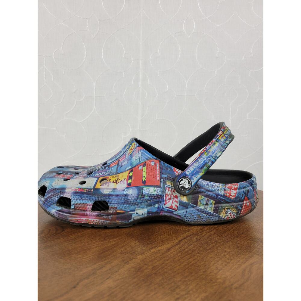 Crocs Cyber Nights Classic Clog Unisex Mens 9 Womens 11 Multicolor Japan‎ City